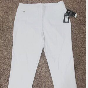 NWT Women's Counterparts Sz14 Luxe Stretch Ultra Soft White Dress Pants MSRP $48
